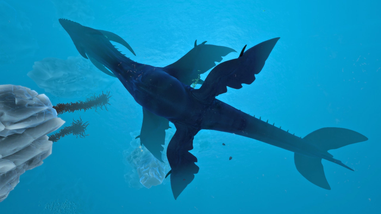 アイスドラゴン（Ice Dragon）の腹面の画像