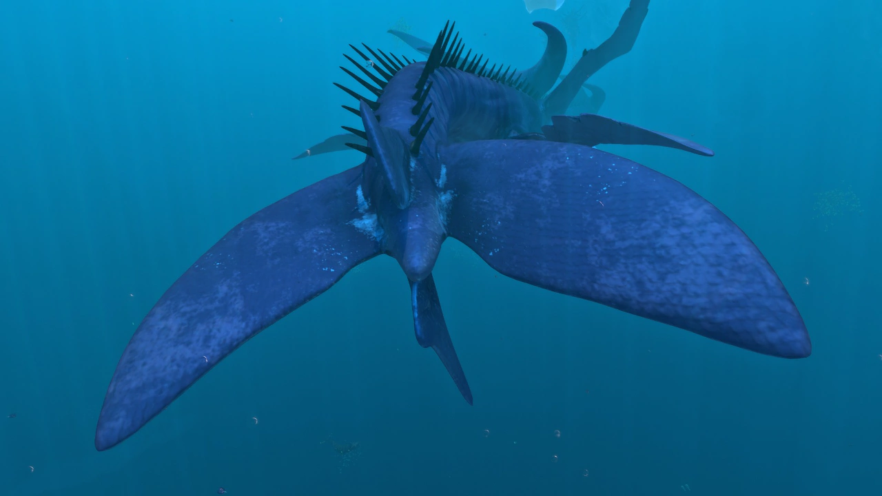 アイスドラゴン（Ice Dragon）の尾ビレの画像
